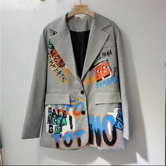 Graphic Blazer